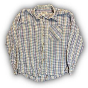 vintage american heritage fresno plaid button down shirt